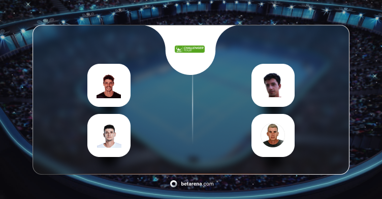 Ivan Liutarevich/David Vega Hernandez vs Mircea-Alexandru Jecan/Markos Kalovelonis Betting Tip - ATP Challenger Oeiras 4, Portugal Men Doubles