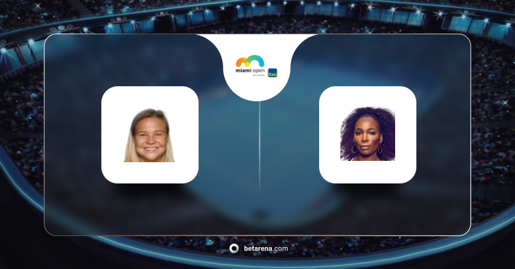 Diana Shnaider vs Venus Williams Betting Tip 2023/2024