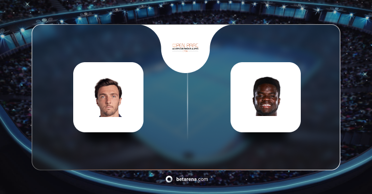 Arthur Rinderknech vs Frances Tiafoe Betting Tip 2024 - Picks and Predictions for the ATP Lyon, France Men Singles