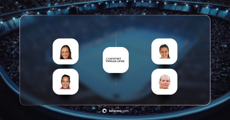 Quinn Gleason/Conny Perrin vs Camilla Rosatello/Kimberley Zimmermann Betting Tip - Prague, Czech Republic, Doubles 2024