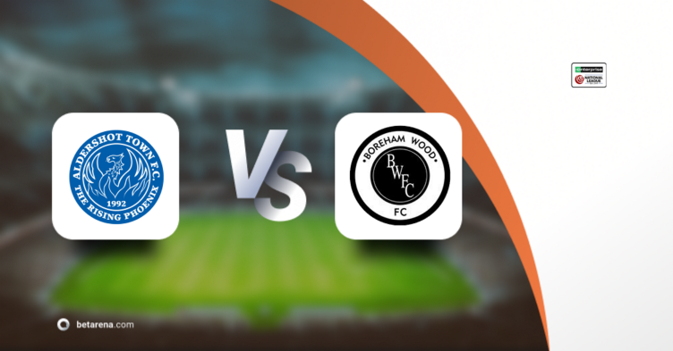 Statistical infographic of Aldershot Town vs Boreham Wood