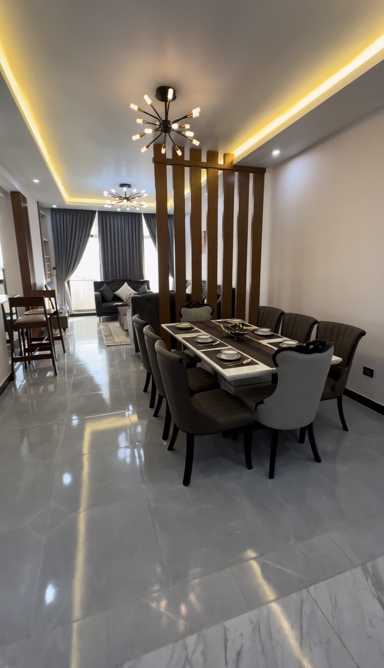 Selected property view