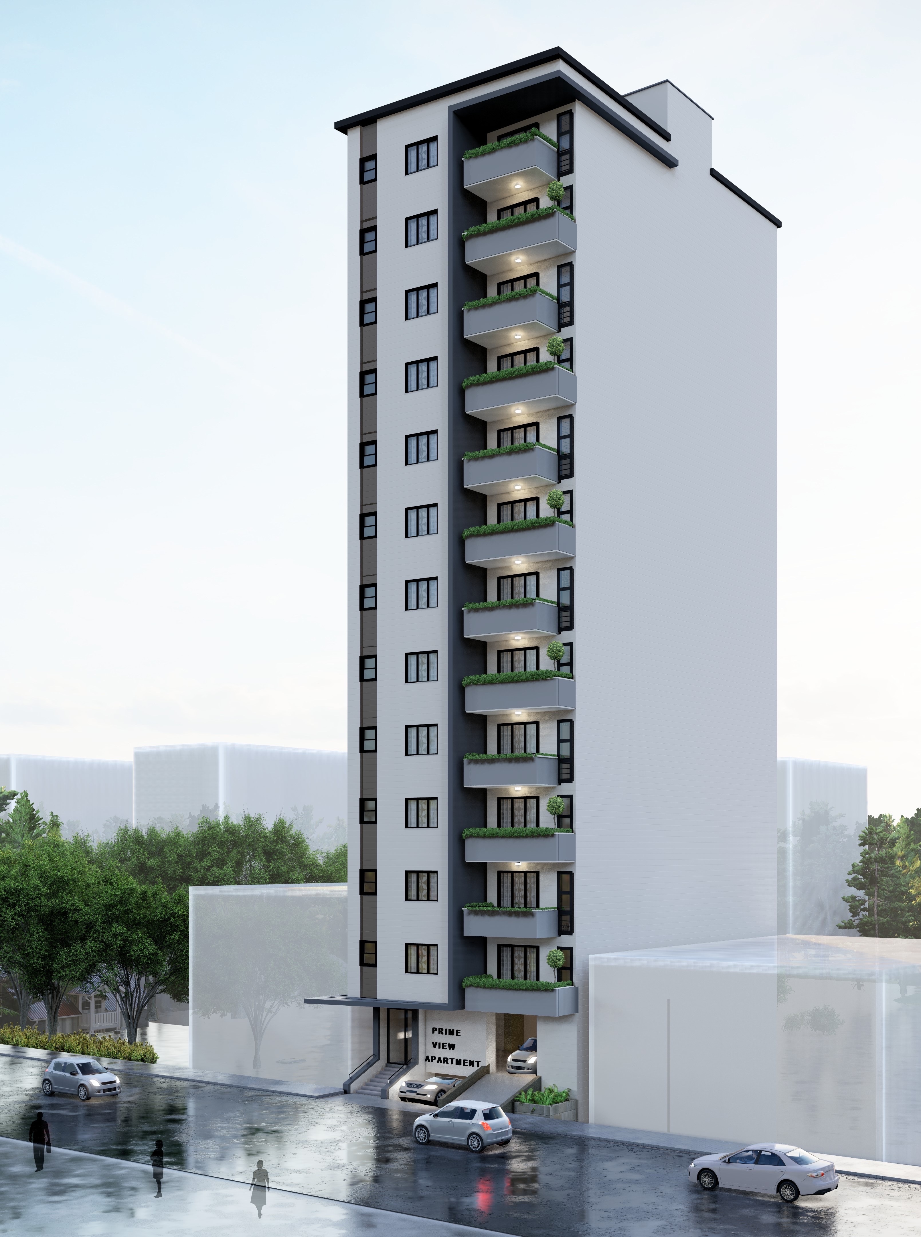 Selected property view