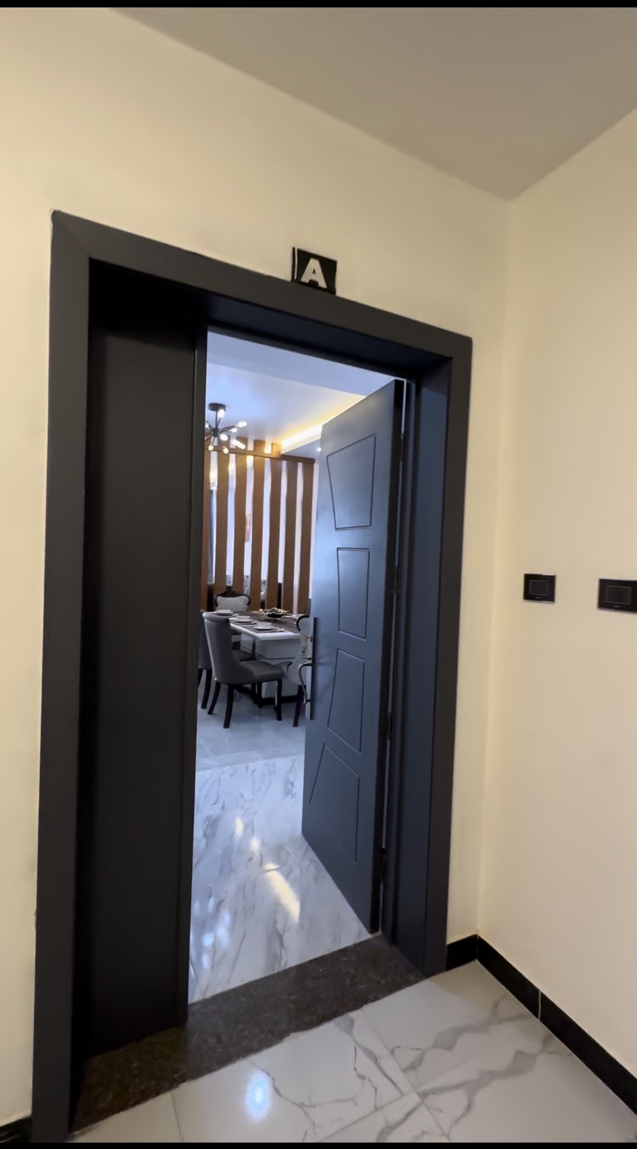 Selected property view