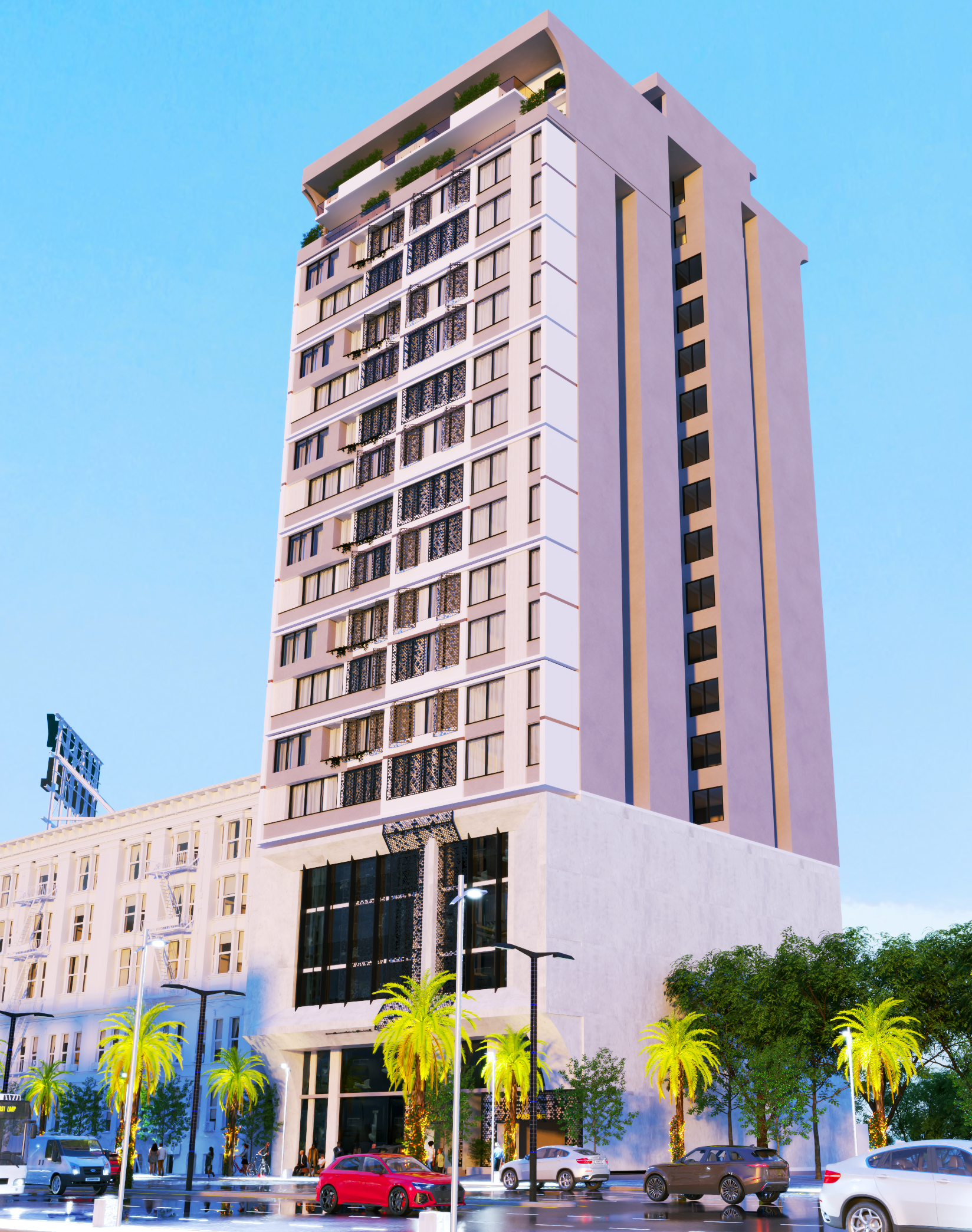 Selected property view