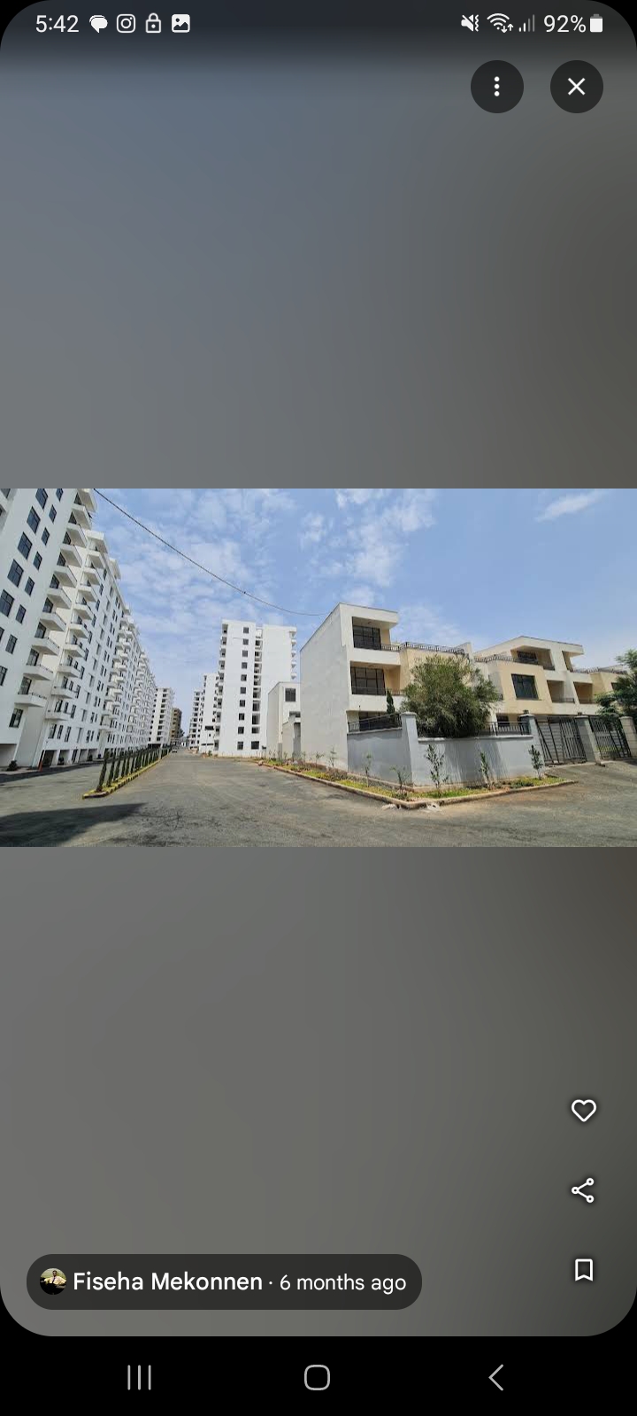 Selected property view