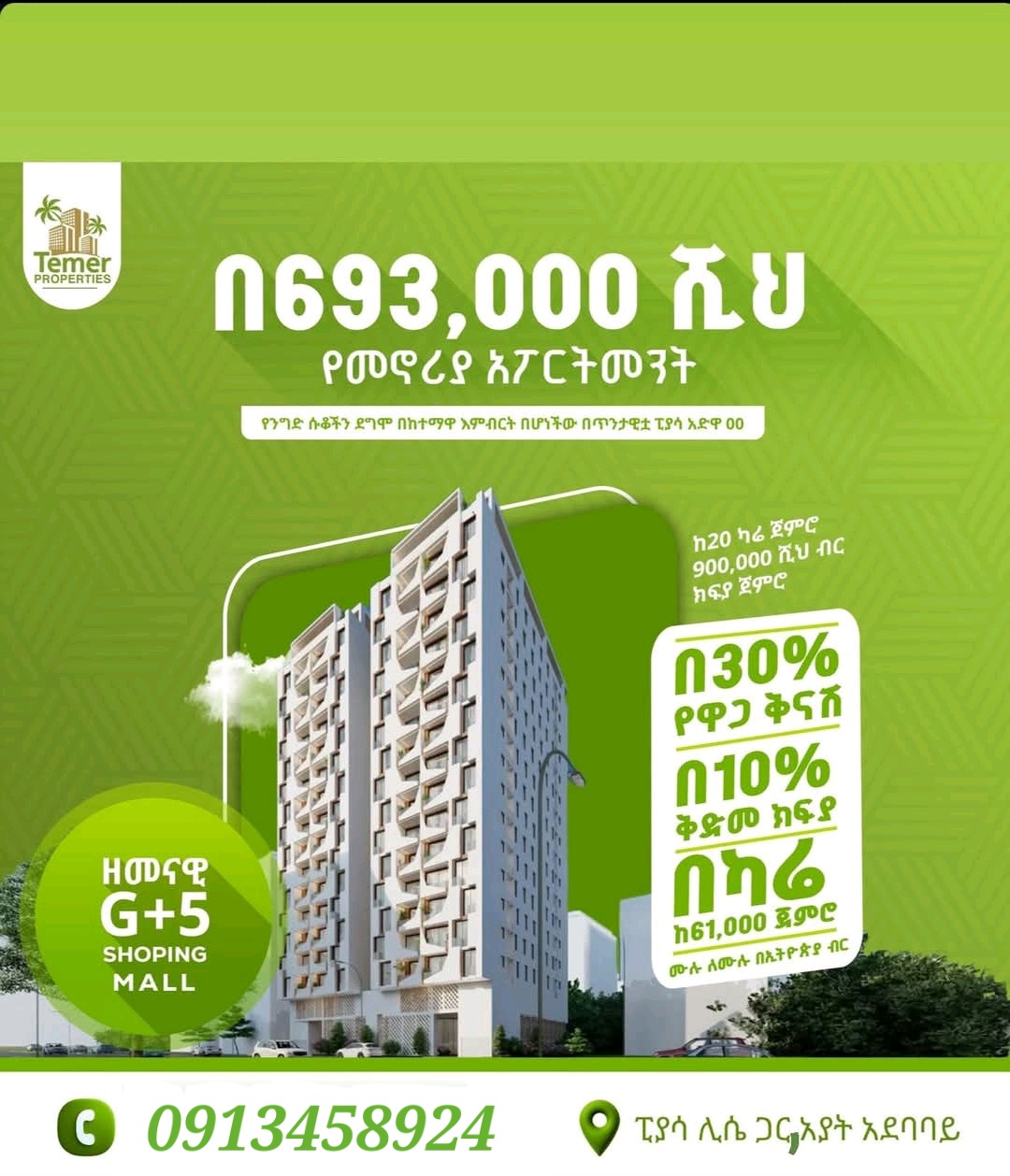 Selected property view