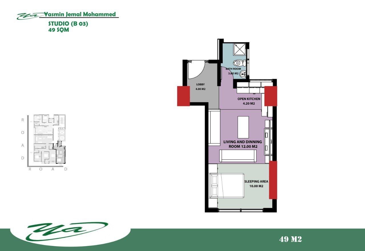 Selected property view
