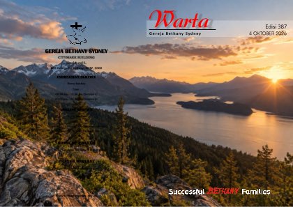 Warta Jemaat, Minggu, 4 Oktober 2026