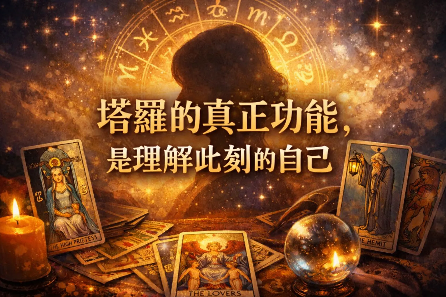 塔羅的真正功能,是理解此刻的自己
