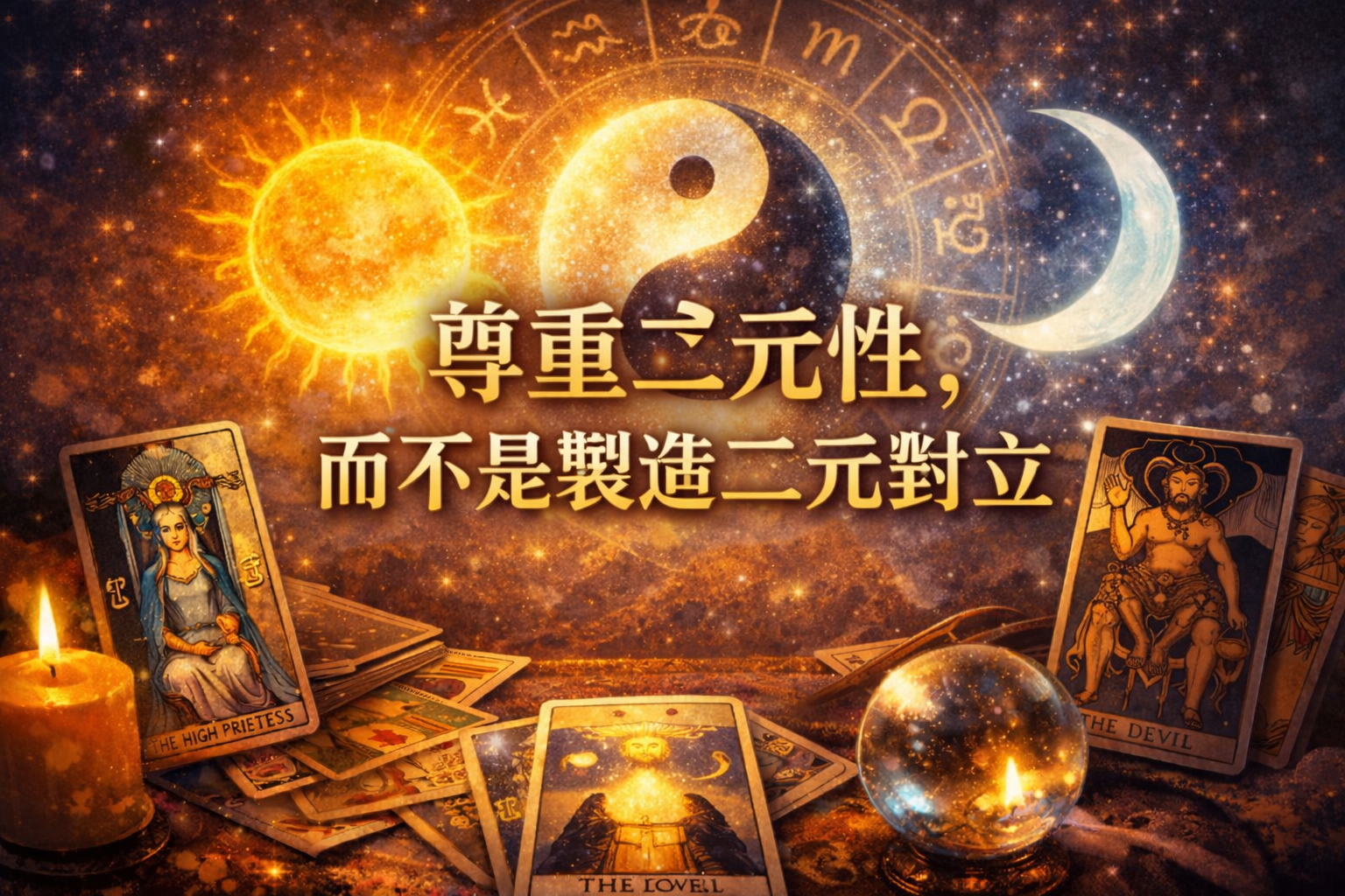 尊重二元性,而不是製造二元對立