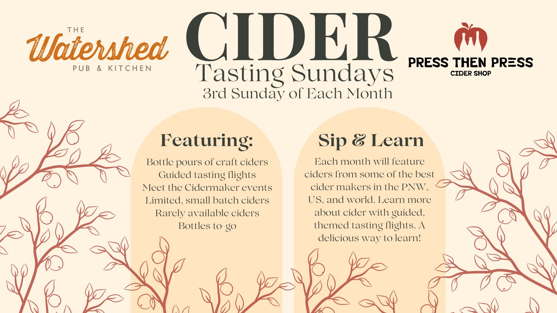 Cider Tasting Sundays: April '25