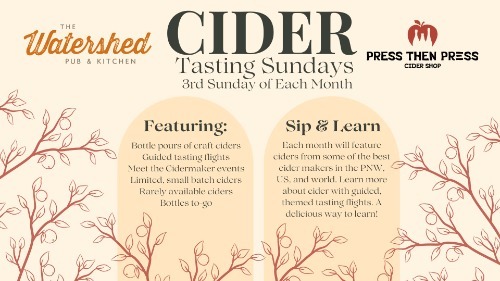 Cider Tasting Sundays: March '25