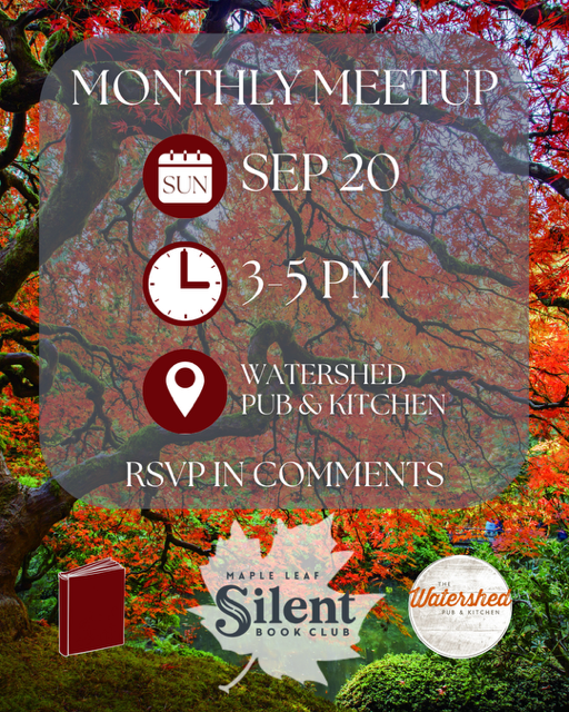 Maple Leaf Silent Book Club