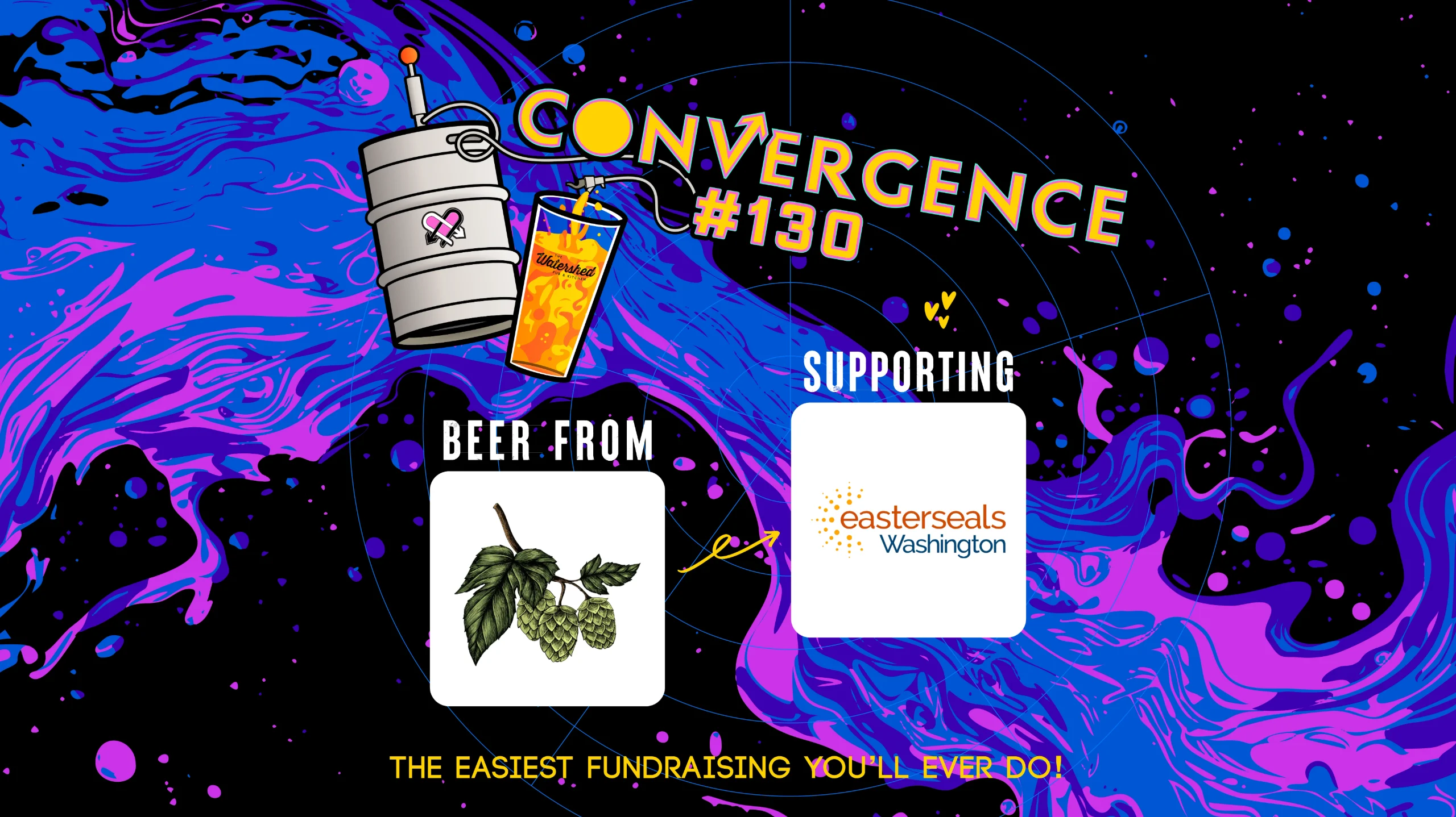 Convergence #130 PNW Fresh Hops + Easterseals Washington