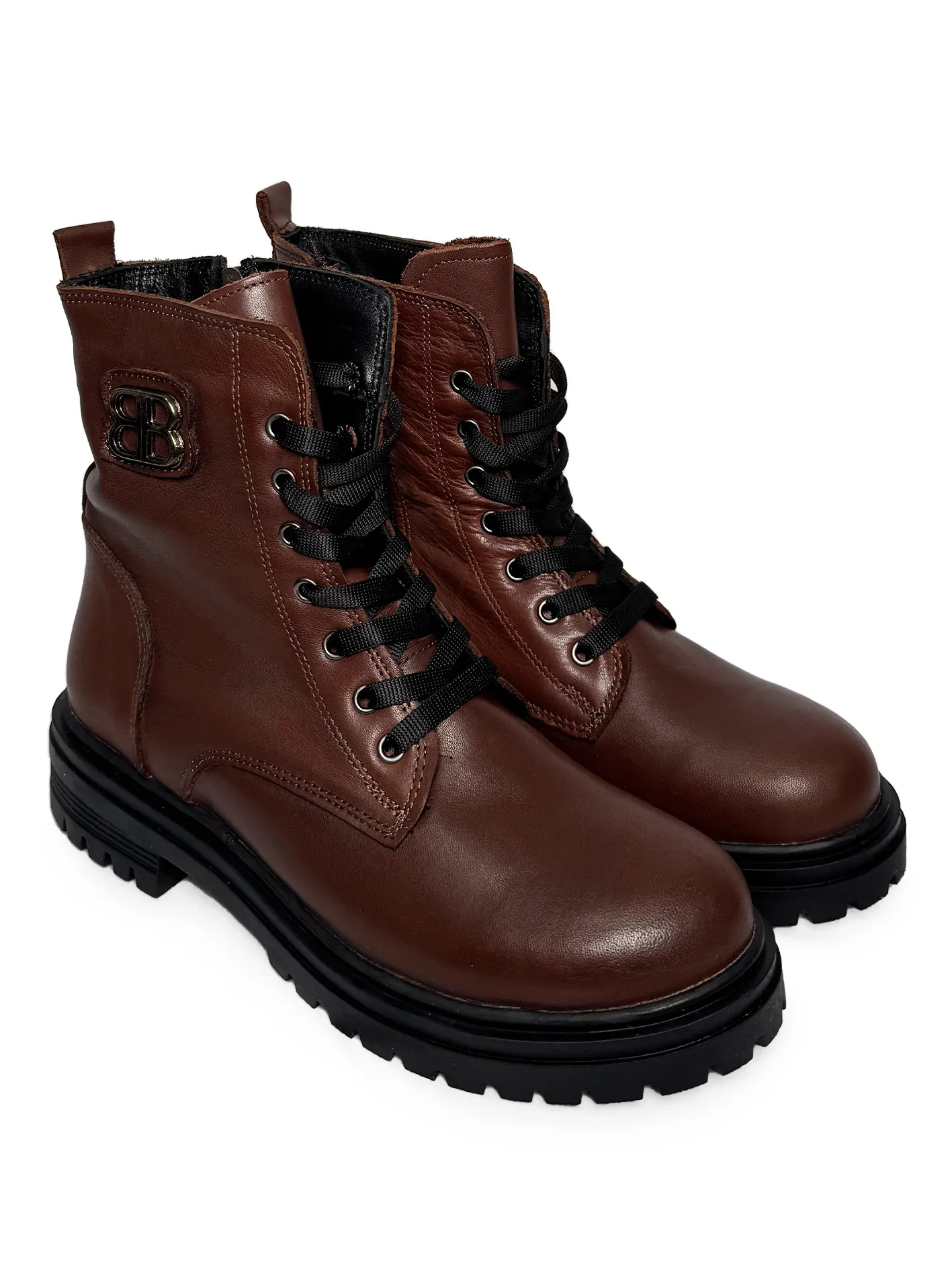 Kožne čizme sa šnalom B