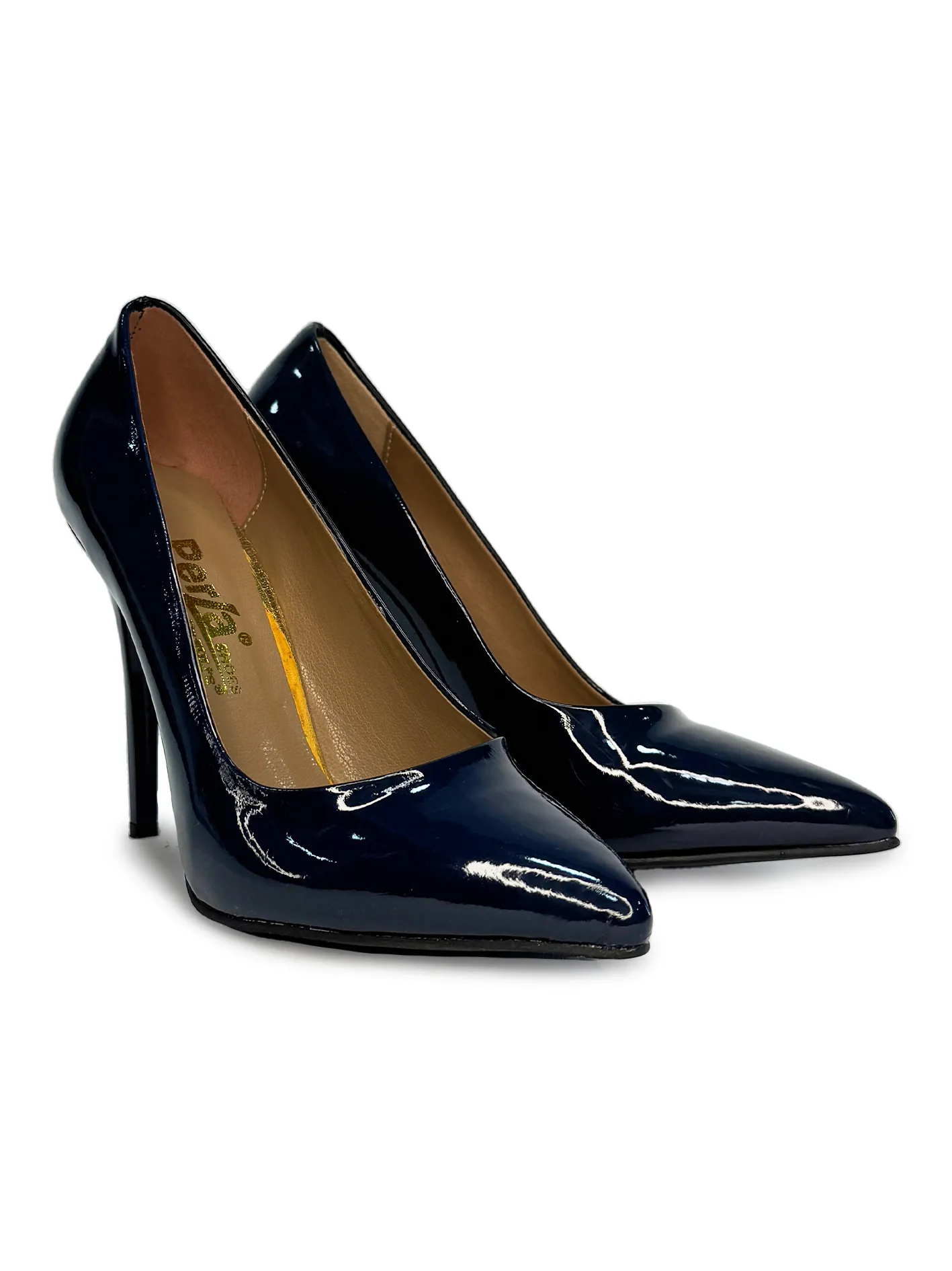 Teget lakovane salonke 