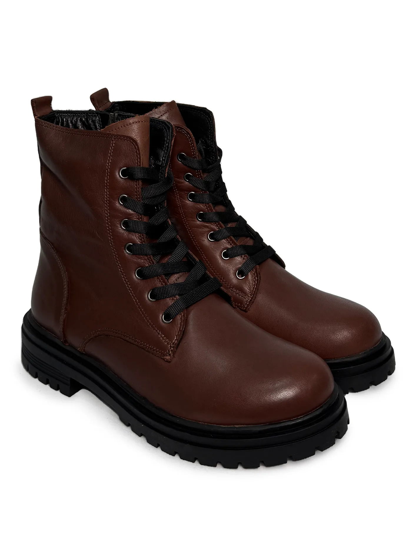 Braon kožne čizme 6