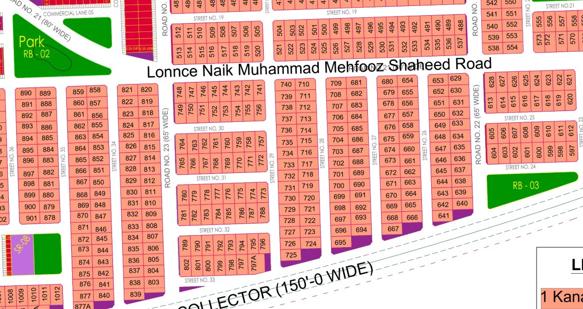 1 Kanal Plot for Sale in DHA Multan Sector R