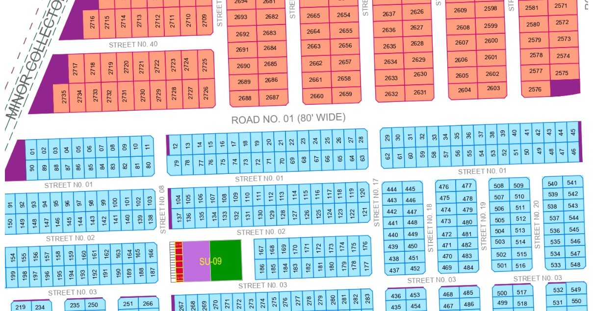 10 Marla Plot for Sale in DHA Multan Sector U
