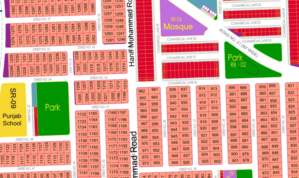 1 Kanal Plot for Sale in DHA Multan Sector R