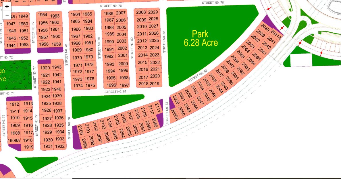 1 Kanal Plot for Sale in DHA Multan Sector Q