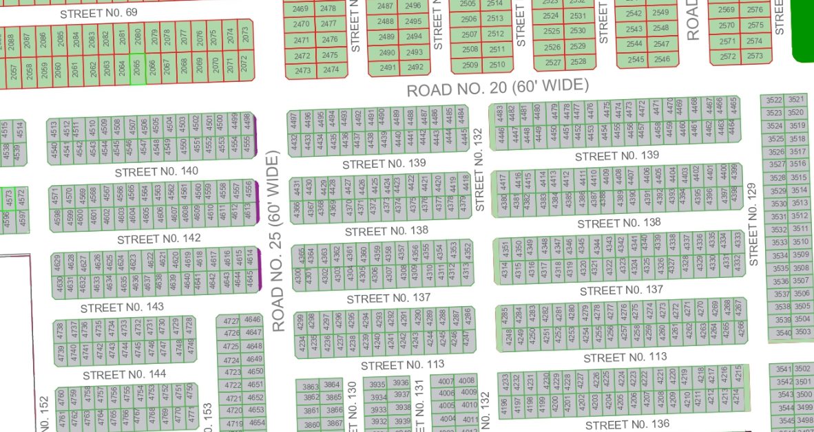 5 Marla Residential Plot for Sale in DHA Multan Sector V
