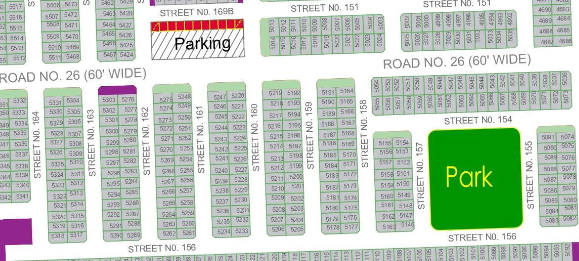 5 Marla Residential Plot for Sale in DHA Multan Sector V