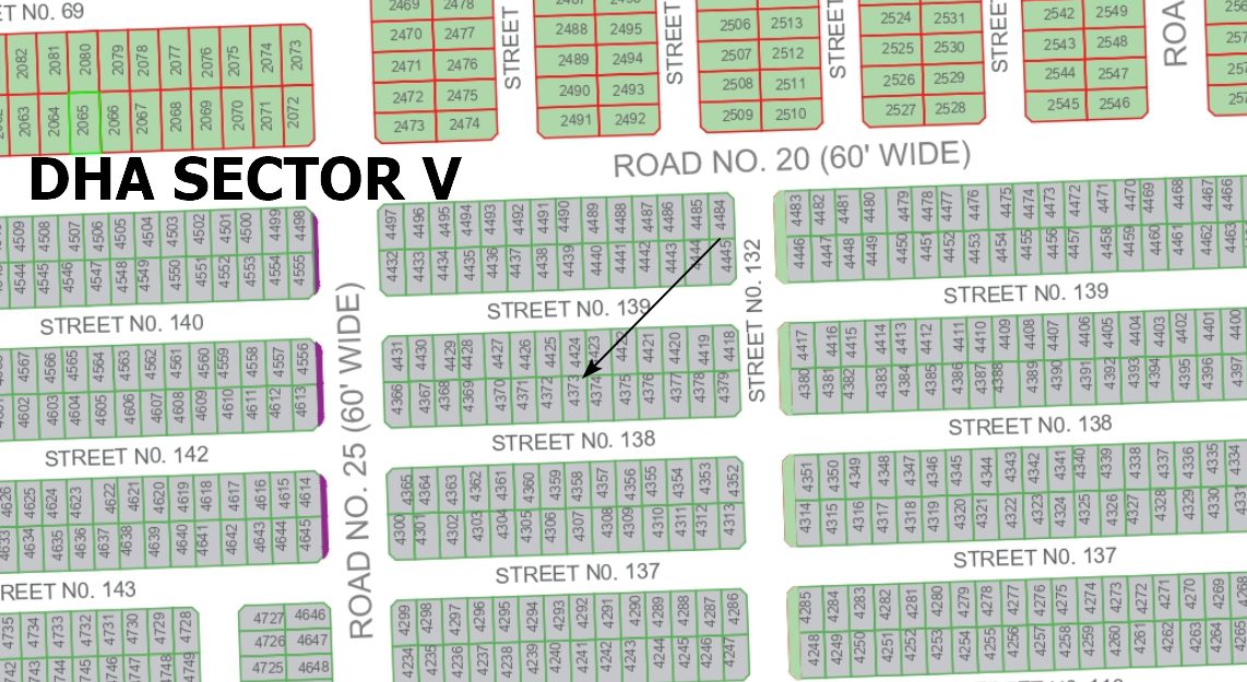 5 Marla Plot for Sale in DHA Multan Sector V