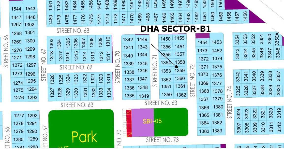 10 Marla Residential Plot for Sale in DHA Multan Sector B1