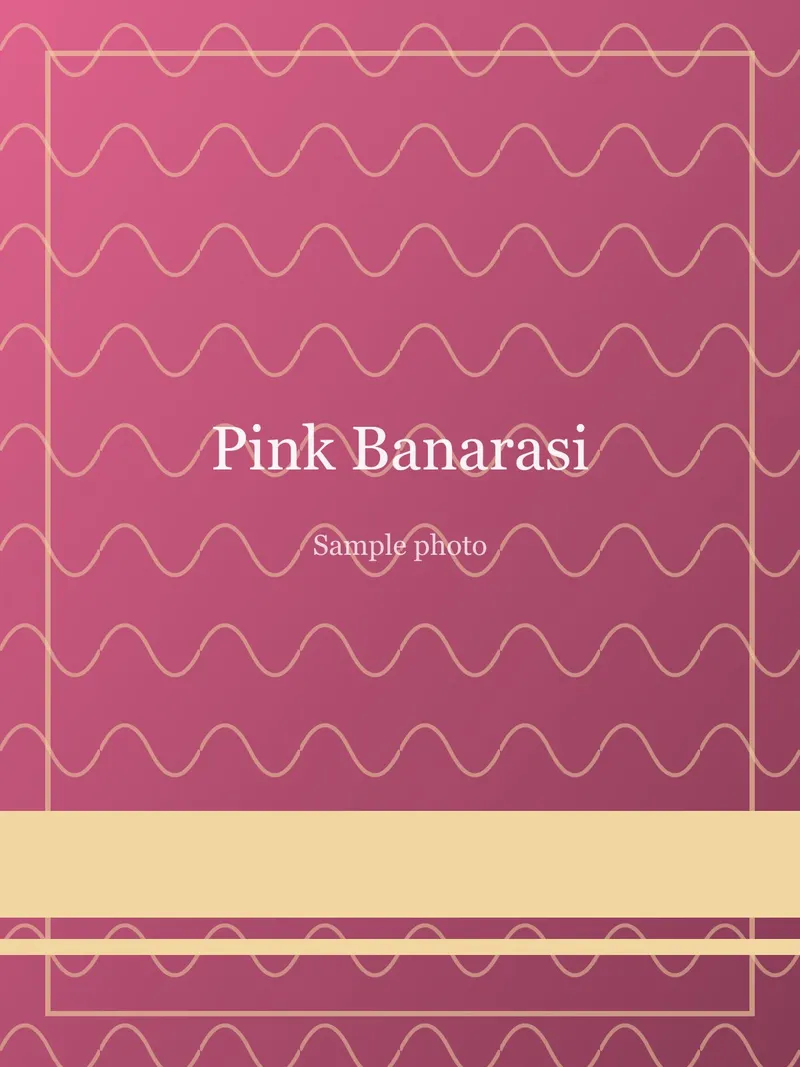 Pink Shikargah Weave Banarasi Saree Pink Banarasi Silk saree