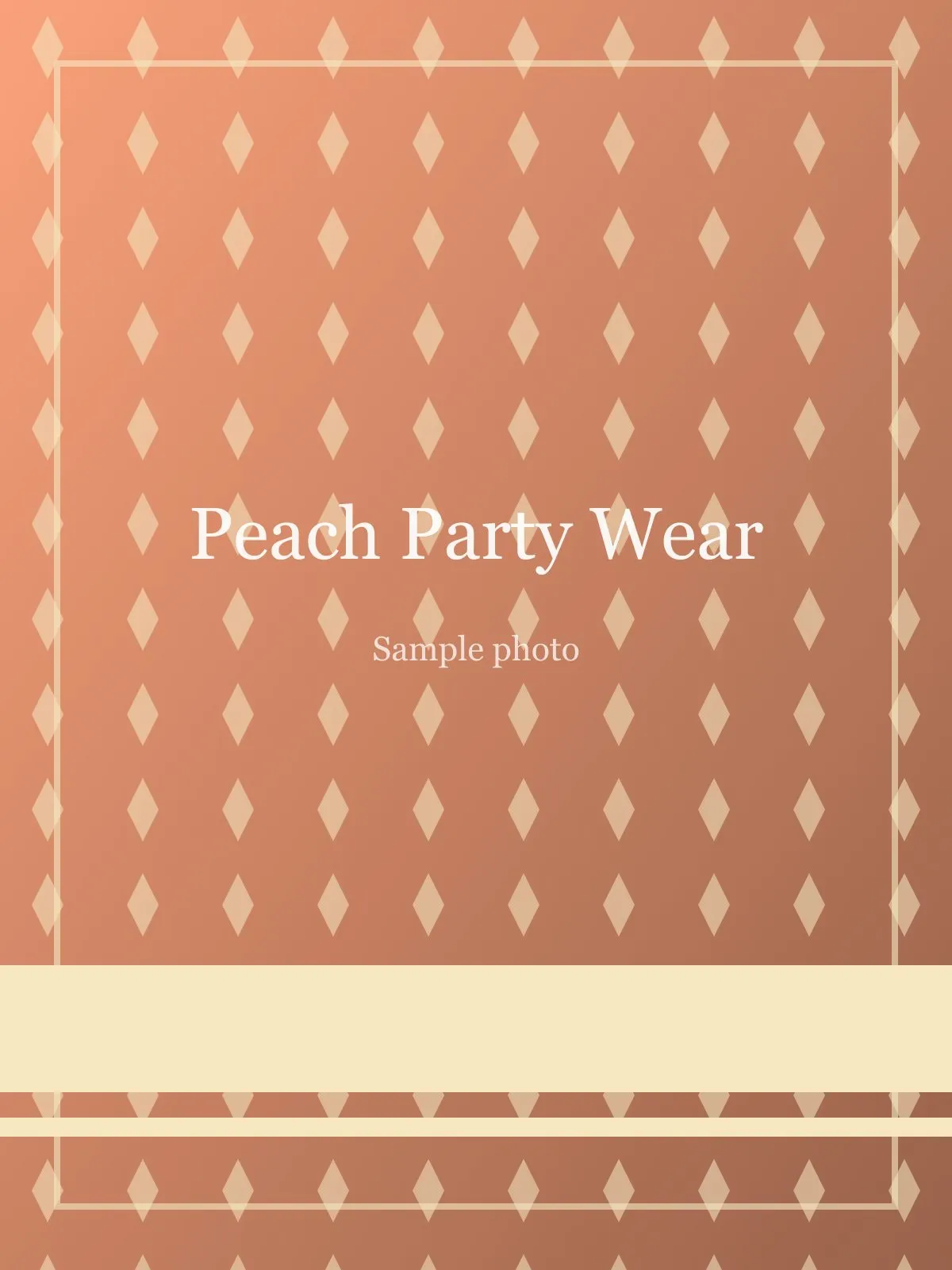 Peach Sequin Georgette Saree Peach Georgette saree