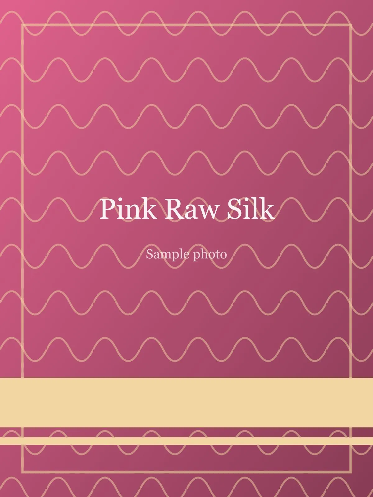 Pink Gota Patti Raw Silk Saree Pink Raw Silk saree