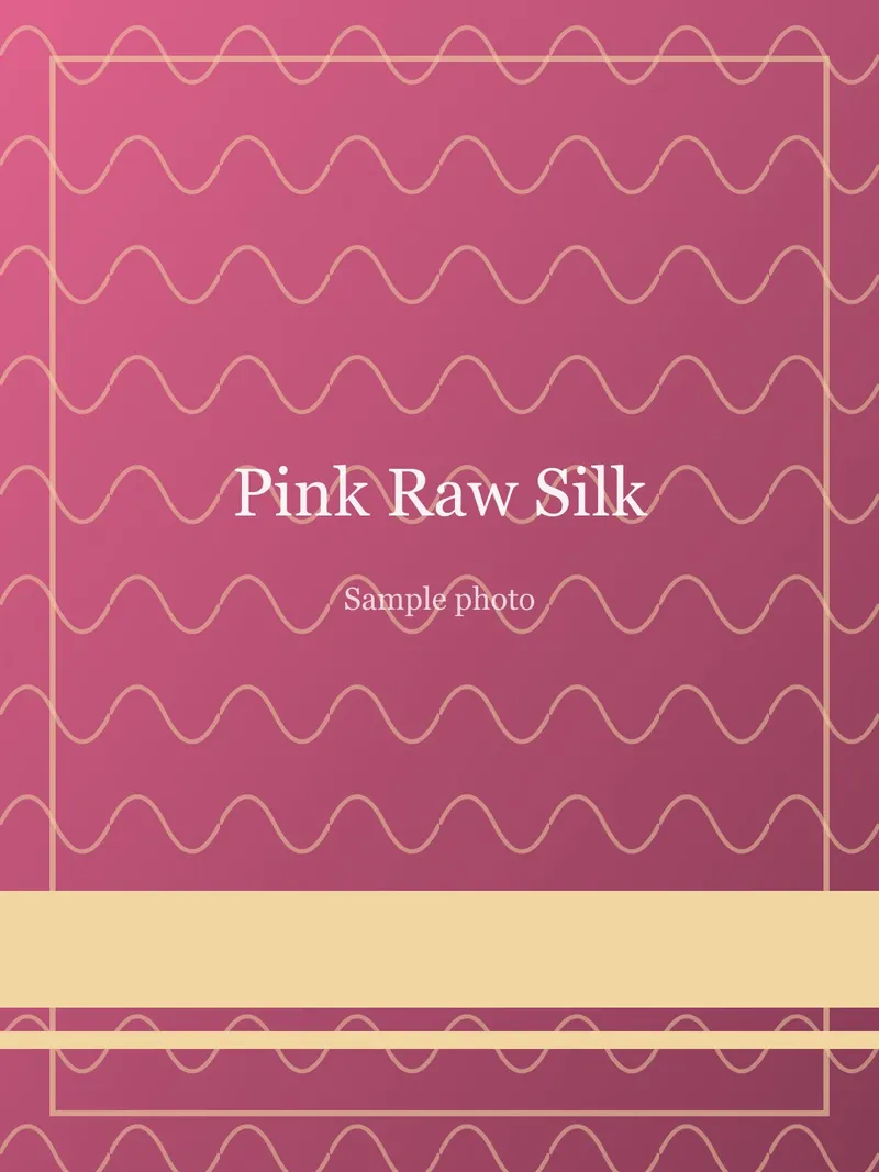 Pink Gota Patti Raw Silk Saree Pink Raw Silk saree