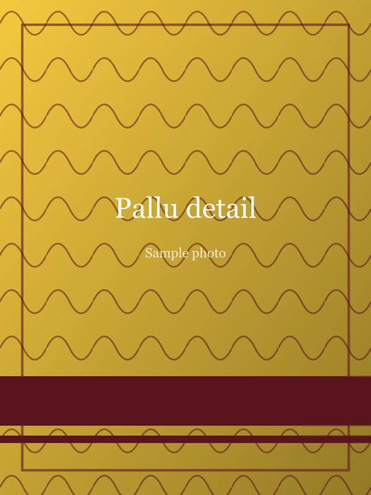 Maroon Solid Tissue Linen Saree, view 2