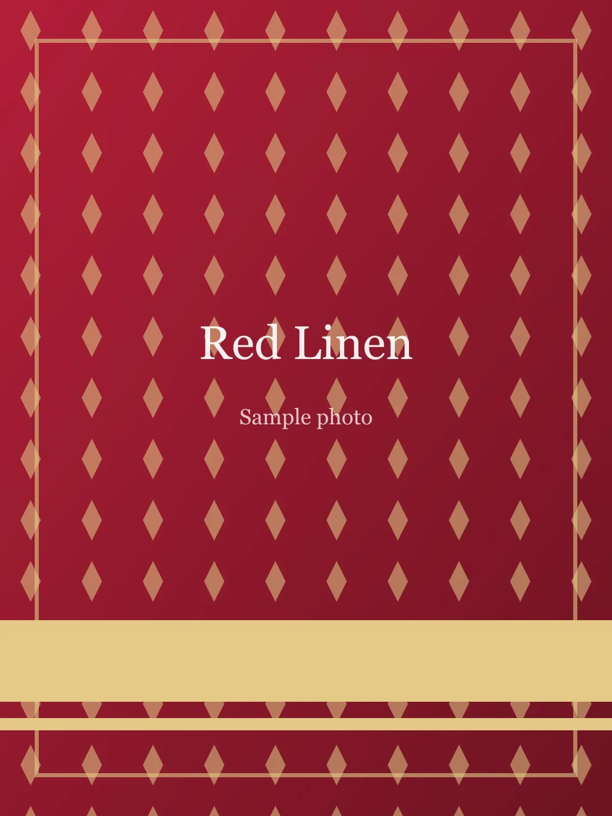 Red Jamdani Weave Linen Saree Red Linen saree