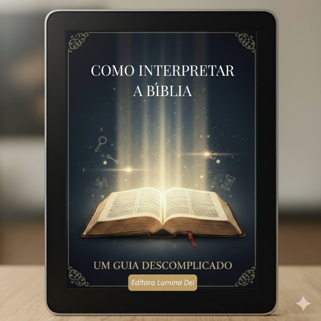 Capa do e-book E-book: Como Interpretar a Bíblia Sem Errar