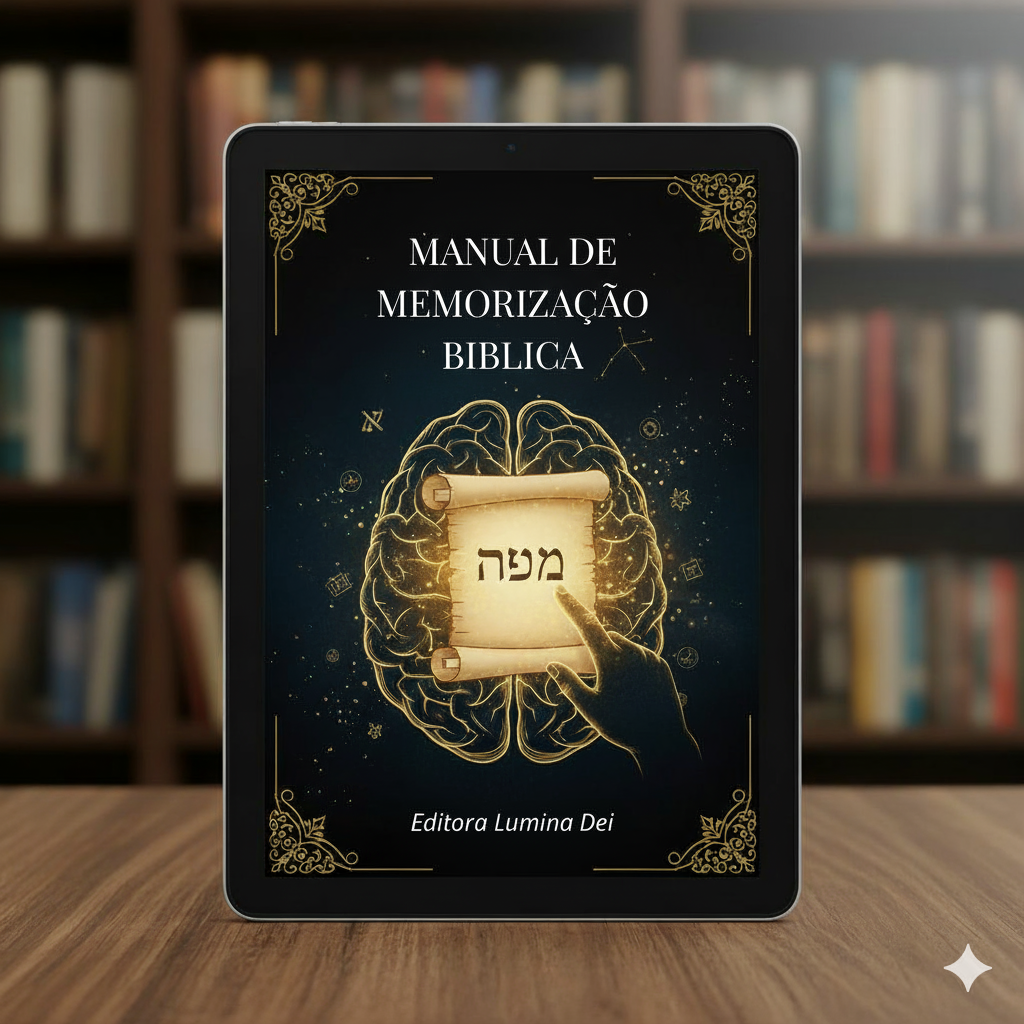 Capa do e-book E-book: Manual de Memorização Bíblica
