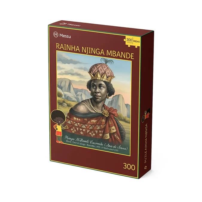 Puzzle Rainha Njinga Mbande (300 Peças) image 1