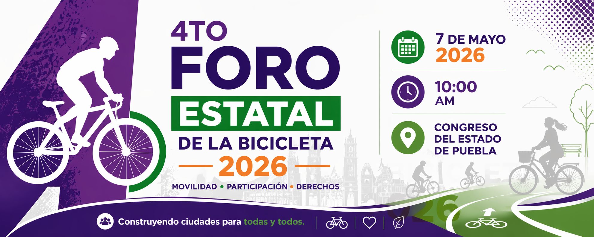 Portada de Foro de la Bicicleta Puebla