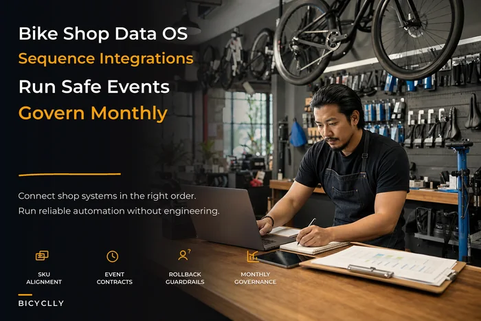 A Shop-Sized Data Operating Model for Bike Shops