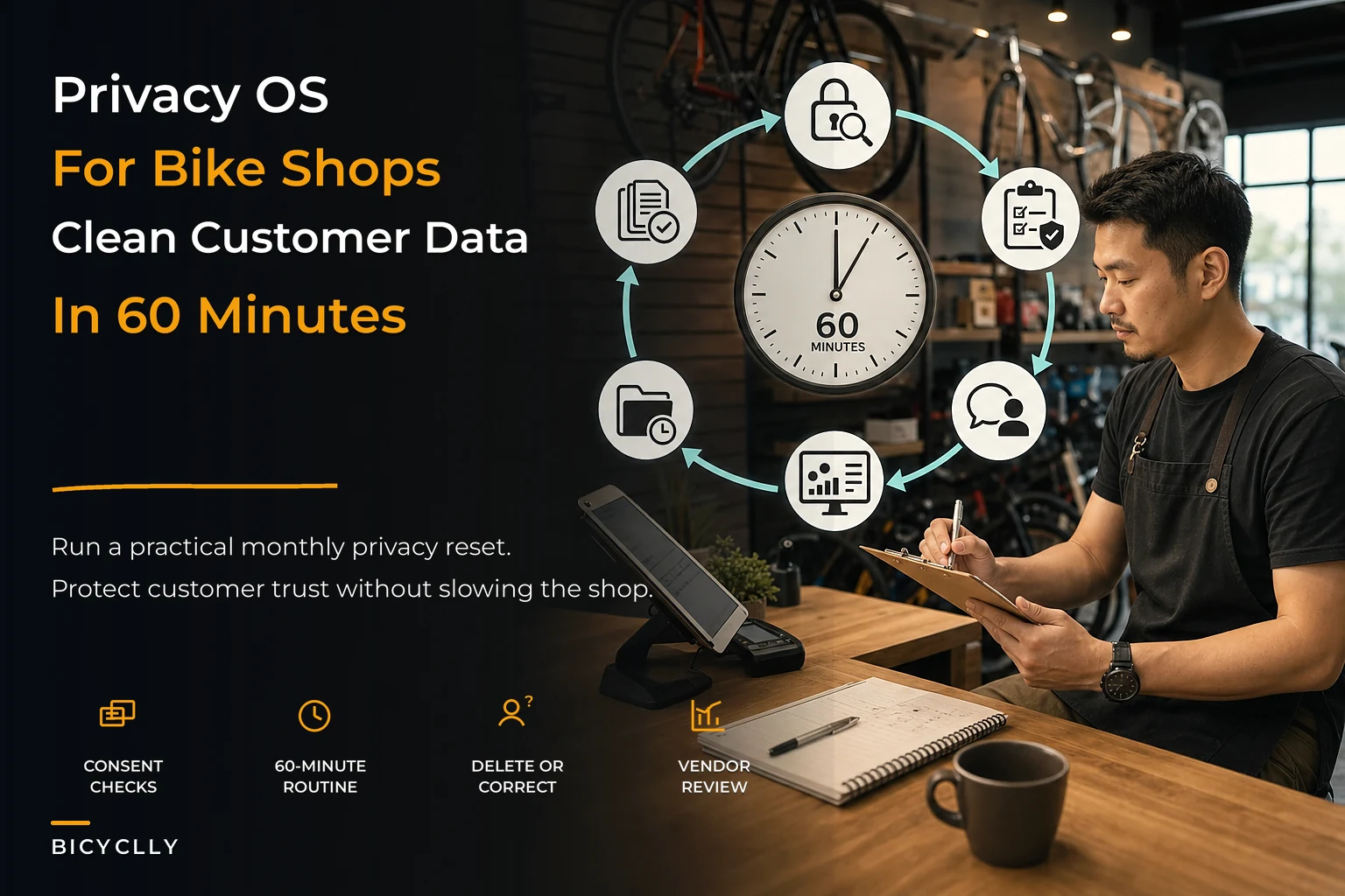 Customer Data and Privacy Operating System for Bike Shops