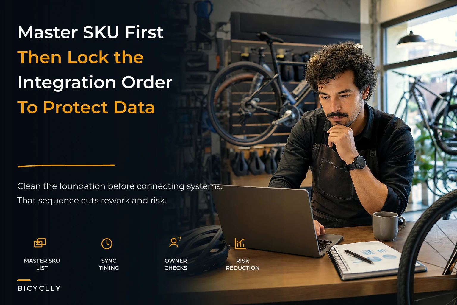 Data Governance for Bike Shops: Master‑SKU Rules, Integration Order and a Monthly Reconciliation Cadence