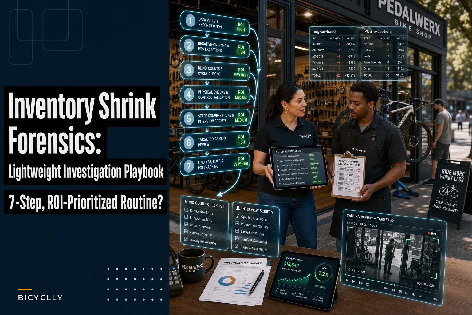 Inventory Shrink Forensics: A Lightweight Investigation Playbook for Bike Shops