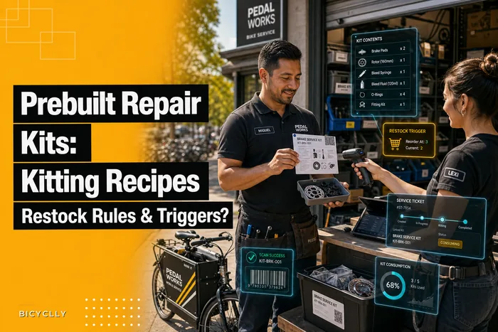 Prebuilt Repair Kits for the Most Common Shop Jobs: Kitting Recipes and Restock Rules
