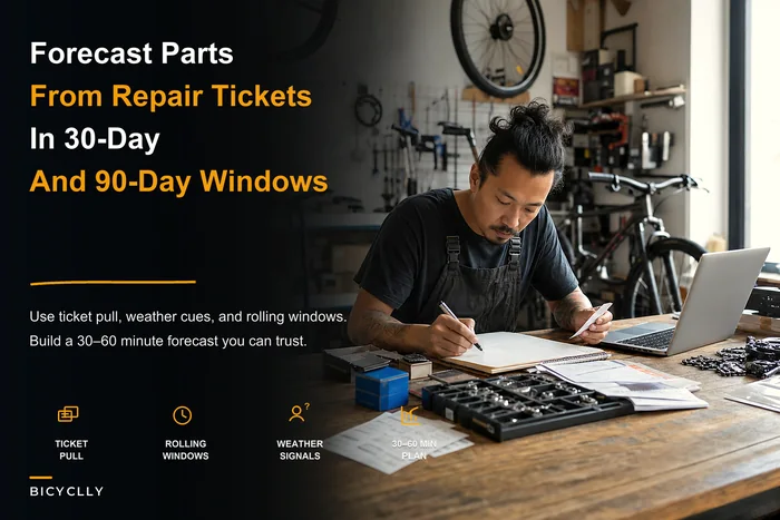 Seasonal Bike Shop Inventory Forecasting: A Compact, Ticket‑Driven Playbook