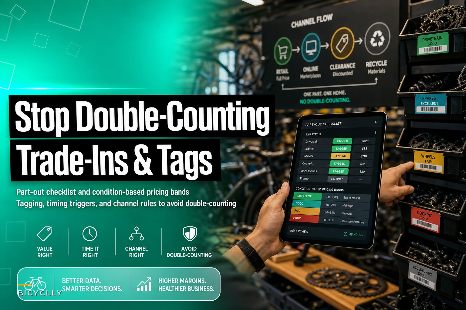Stop Double-Counting Trade-Ins: A Part-Out Workflow to Value, Tag, and Relist Used Parts