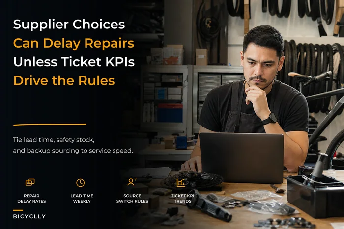 Supplier Scorecards That Prevent Repair Delays: Tie Lead Time, Safety‑Stock and Multi‑Source Rules to Ticket KPIs