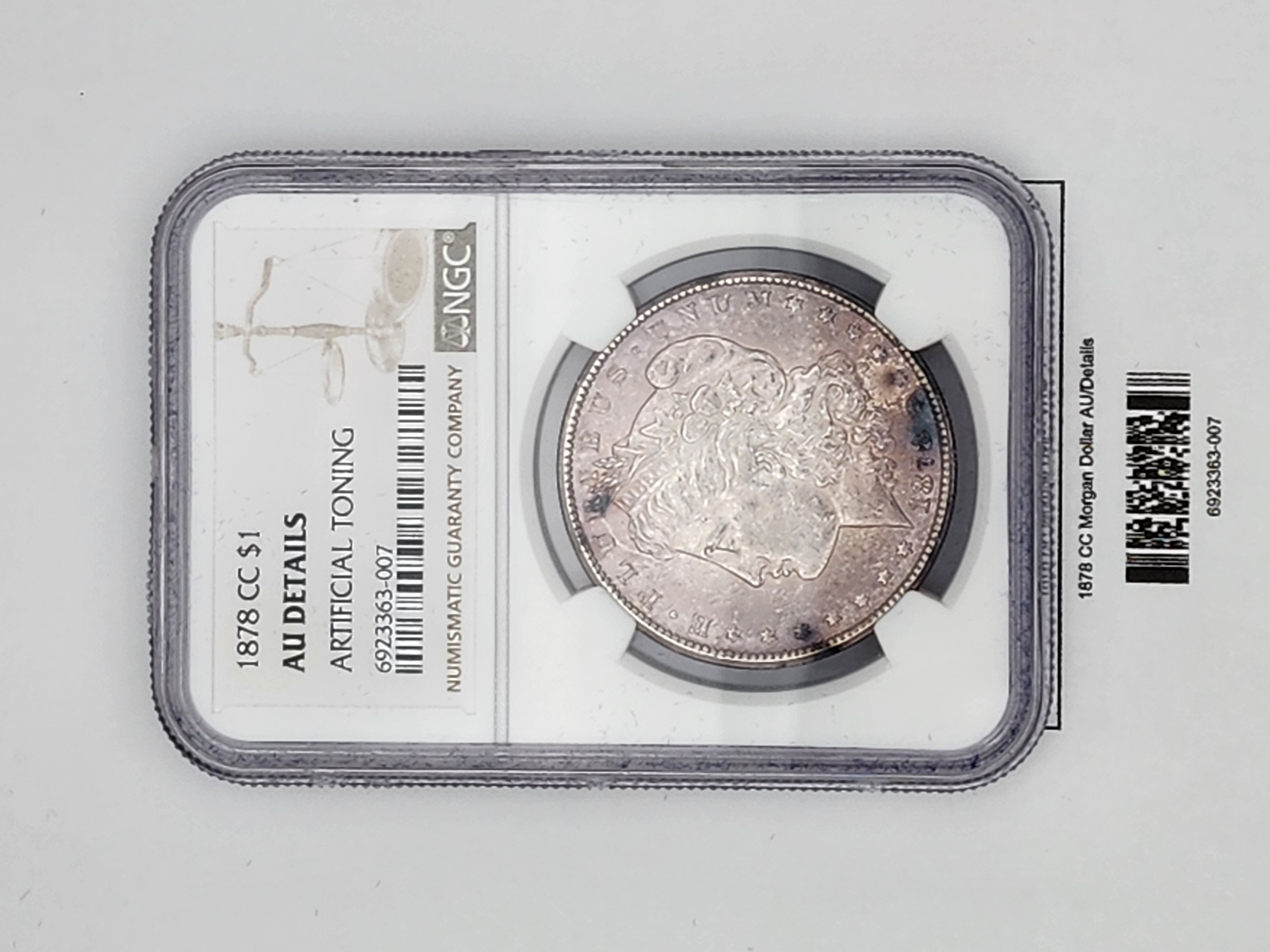 1878 Morgan Dollar  image 2