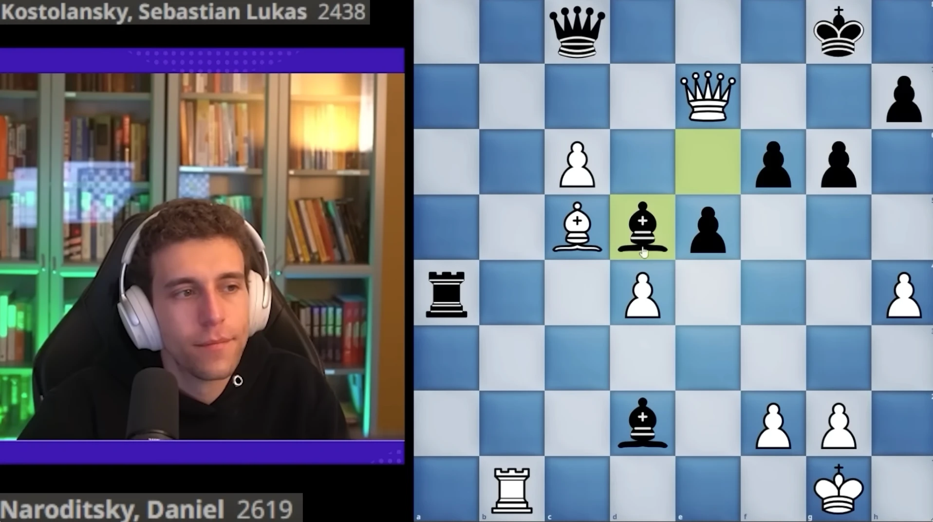 GM Naroditsky explains a position from an old game he played.